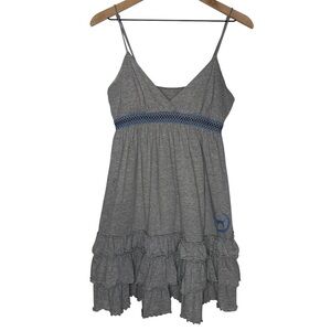 Vintage Y2K Baby Doll Jayhawks Mini Dress w/ Ruffles‎ Victoria’s Secret PINK